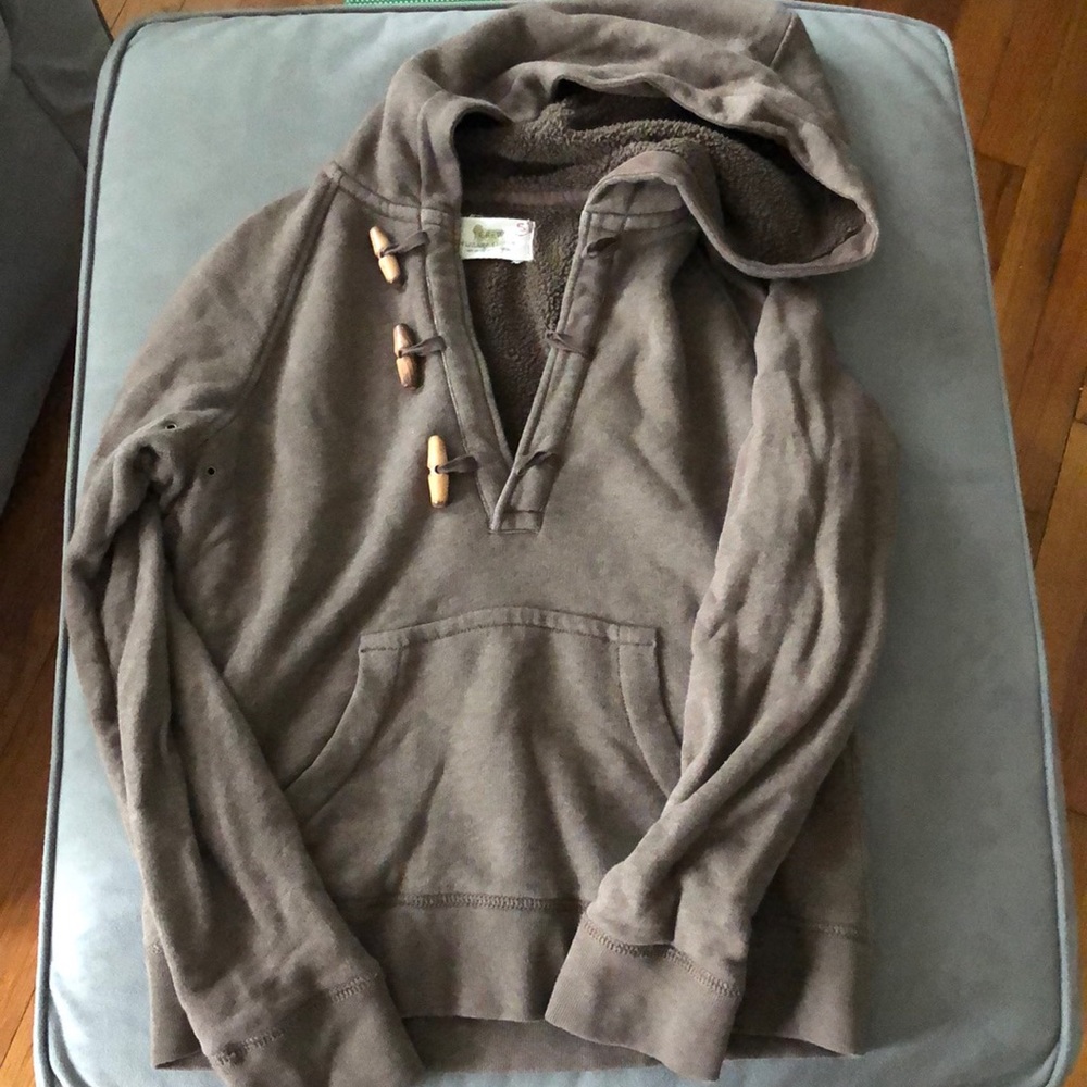 J Crew Vintage Fleece Hoodie